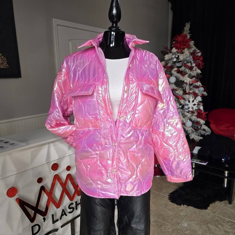 NWT Fantastic Fawn Shacket